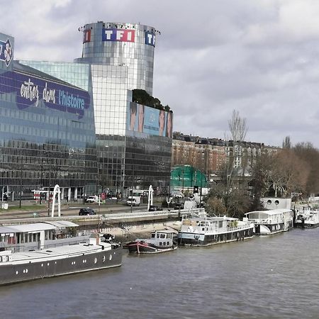 Logement Vue Sur La Seine Boulogne-Billancourt Ngoại thất bức ảnh